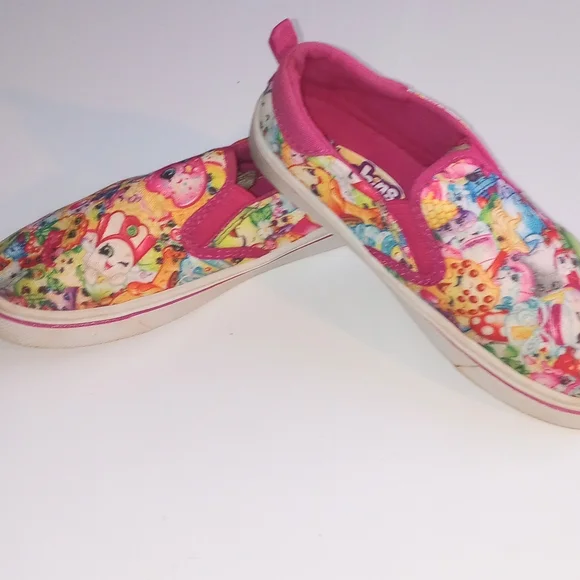 Shopkins Shoes Shopkins Girls Multicolored Design Sneakers